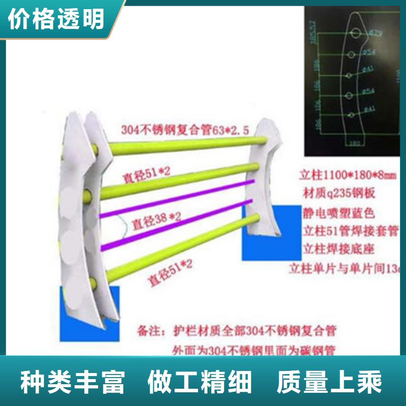 不锈钢复合管护栏,不锈钢复合管价格实惠工厂直供拒绝中间商