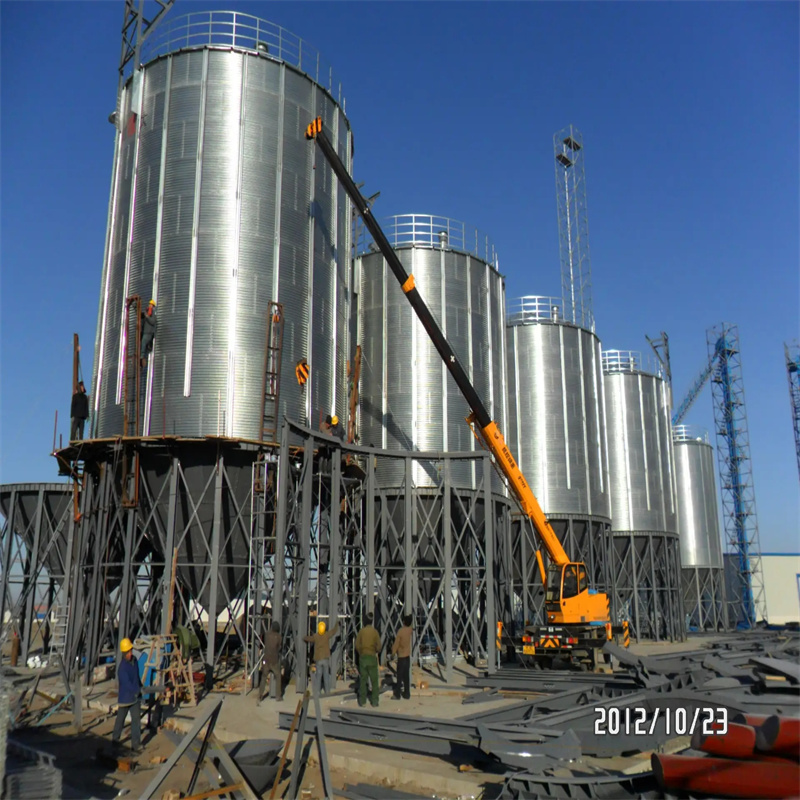 值得信赖的大豆装配式粮仓钢板仓基地