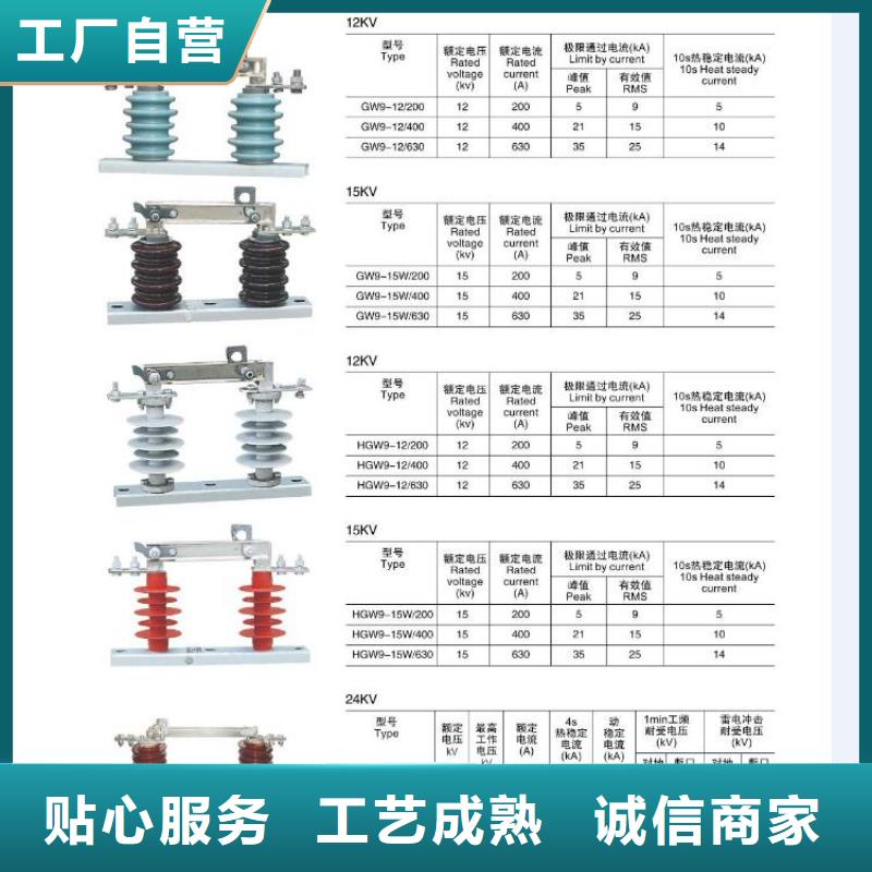 高压隔离开关防触电断路器值得买货源直销