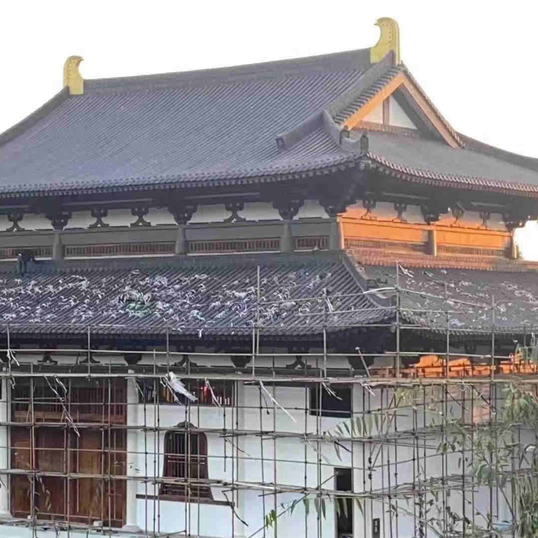 加工定制宗祠屋顶琉璃瓦仿古瓦