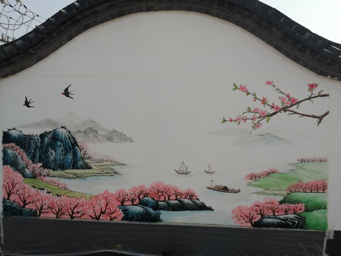 墙绘壁画墙体彩绘涂鸦公司