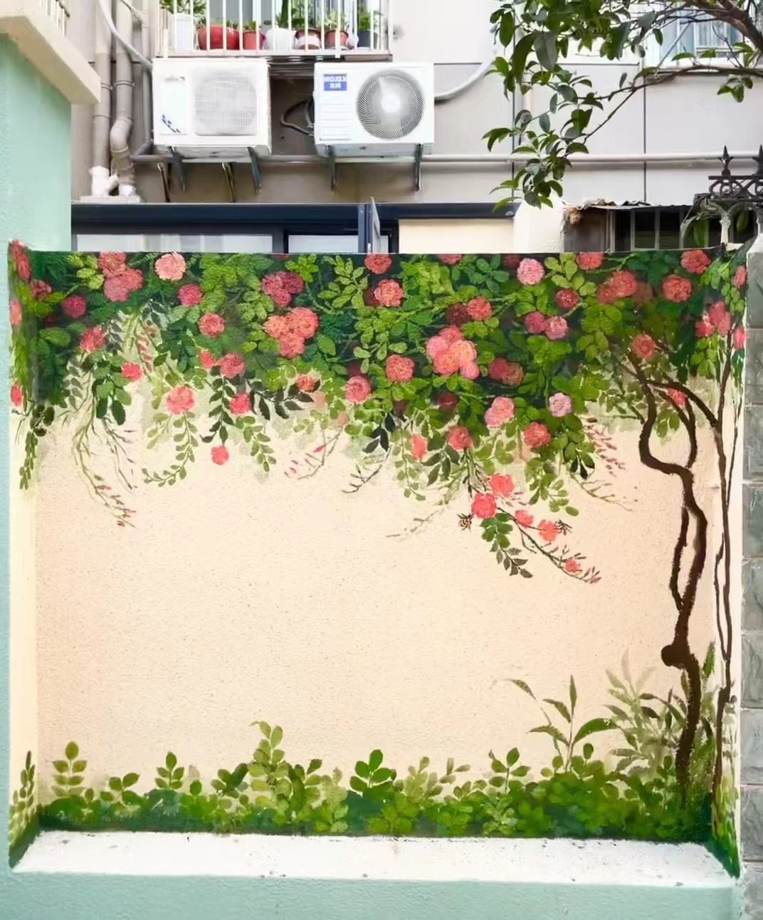 地面游戏彩绘手绘涂鸦工作室
