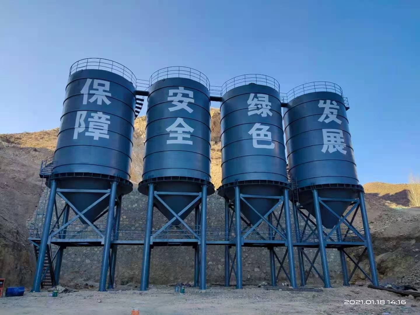 重信誉6万吨粉煤灰钢板仓生产厂家